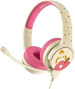 Resim OTL Animal Crossing NINTENDO Isabelle Etkileşimli Çalışma Premier Çocuk Kulaklığı, Boom Mikrofonlu, 3 Yaş ve Üzeri, Krem/Pembe (AC0848) 