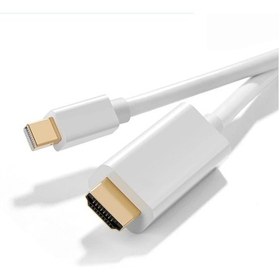 Resim AoGo Mini Displayport to Hdmi Kablo Mini Dp İn HDMI Out Thunderbolt Mini Display Hdmi 1.8 M 