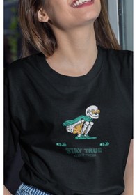 Resim Stay True Sketlon Tişört 