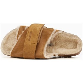 Resim Birkenstock Bırkenstock Kyoto Kadın Terlik 1028214 Kahverengi 