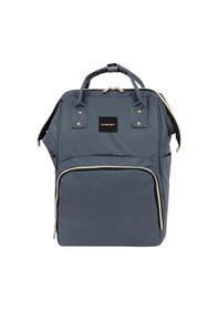 Resim Çok Amaçlı Anne Bebek Bakım Sırt Çantası Klasik Gri Çok Renkli 