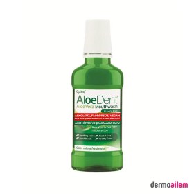 Resim Aloe Dent Alkolsüz Ve Florürsüz Ağız Kokusu Önleyıcı Ağız Bakım Suyu 250 ml 