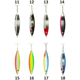 Resim Captain 6121 Perfecto Lüfer Olta Kaşığı 9Cm 28Gr 