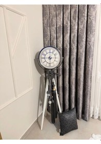 Resim Nivemeshome Pera V-5402 Antrasit 1/3 Sık Pileli Fon Perde Apm Antrasit 