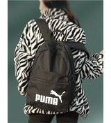 Resim Puma Phase Backpack Siyah Unisex Spor Sırt Çantası 