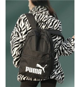 Resim Puma Phase Backpack Siyah Unisex Spor Sırt Çantası 