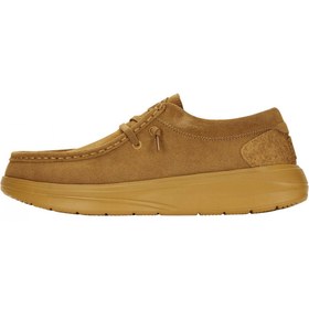 Resim HEY DUDE Erkek Oxford ( Klasik) HD.41975-77H Hey Dude Wally Xtra Suede Golden Yellow 