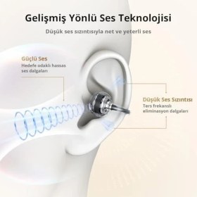 Resim Esmo Home Earfun Clip Open Ear Adaptif Konforlu Kulaklık - Bluetooth 6.0-40 Saat Oynatma Süresi - IP55 - Gümüş Gri (Türkiye Garantili) 
