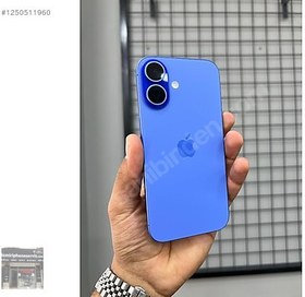 Resim Apple iPhone 16 İkinci El TR | 128 GB | Laciverttaş 