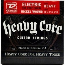 Resim Jim Dunlop DHCN1060 Heavy Core Elektro Gitar Teli (10-60) 