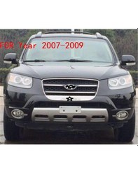 Resim Hyundaı Santa Fe 2007-2012 Ön Difüzör - Santafe Ön Koruma 