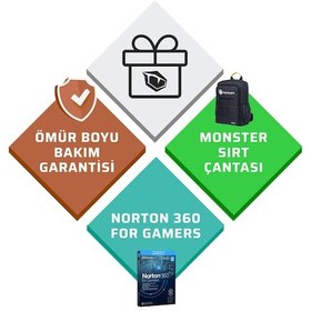 Resim Monster Abra A5 V20.5.2 i5-13420H 32 GB 1 TB SSD 4 GB RTX3050 15.6" Dos Dizüstü Bilgisayar 