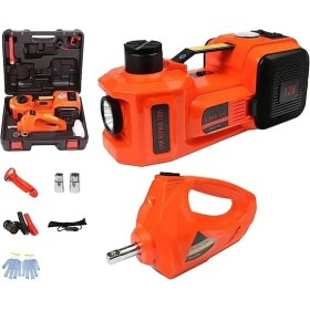 Resim CBTX Elektrikli Araba Kriko Kiti 5 Ton 12V Hidrolik Kriko Seti 