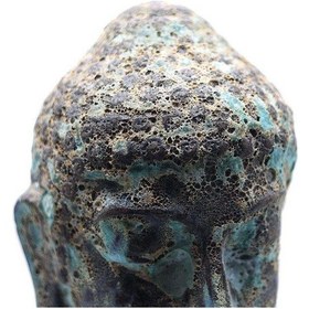 Resim Buddha Heykel Büst Turkuaz Büyük Boy 