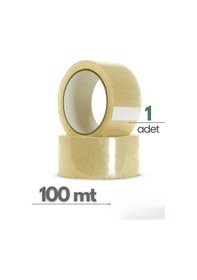 Resim Güçlü Yapışkan Şeffaf Koli Bandı 45 Mm X 100 Mt Mıt1281 1 Adet 