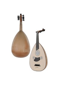 Resim Yonka Ud-10k Kelebek Ağacı Ud Abanoz Klavye El Yapımı Yüksek Kaliteli Ud 