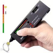 Resim Profesyonel yüksek hassasiyetli detektör, elektronik mücevher sahtecilik tespiti için uygun, yeşim ve yakutlar için, LCD ekranlı ve çok renkli göstergeli (pil hariç) 