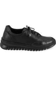 Resim Desa Alanis Siyah Kadın Deri Günlük Ayakkabı 