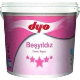 Resim Dyo Beşyıldız Tavan Boyası 3.5 kg Beyaz 