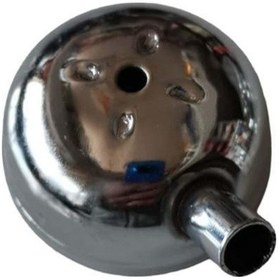 Resim Mobylette Pejo Çırçır Egzoz Kapağı Nikel 