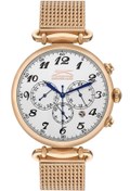 Resim Slazenger SL.09.2200.2.02 Quartz Hasır Rose 43 mm Erkek Kol Saati 
