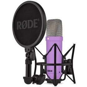 Resim Rode NT1 Signature Series Mor Condenser Mikrofon 