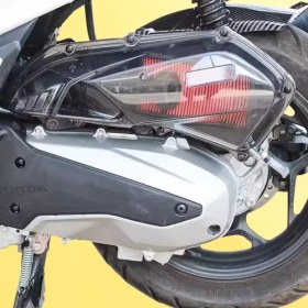 Resim Pcx 125 Modifiye Varyatör Kapağı Füme A+++ Kalite 2021-2024 