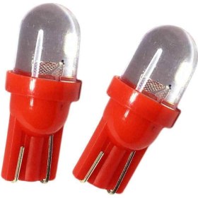 Resim 12v T10 Ampul Led Kırmızı Br0400108 