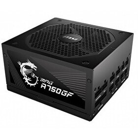 Resim MSI MPG A750GF 750 W 80+ Gold 140 MM Full Modüler Gaming Güç Kaynağı 