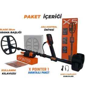 Resim Dedektör Burada X5 IDmaxX Dedektör + XPointer 1 (Avantajlı Paket) 