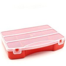 Resim Super Bag Süper Organizer-8 Kırmızı Balıkçı Malzeme Kutusu 