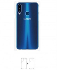 Resim Galaxy A20S Arka Yan Koruyucu Darbe Emici Poliüretan Film Amerika Üretimi 