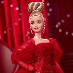 Resim Barbie 80.Yıl Özel Koleksiyon Bebeği - Sarışın JBJ17 