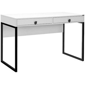 Resim Profile Çekmeceli Çalışma Masası-mat Lake Beyaz Diamond Beyaz 120x79x60 Cm Gxyxd 