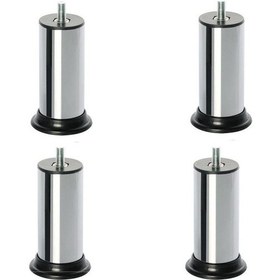 Resim Gürçayhırdavat Yatak Baza Karyola Ayağı Metal Civatalı Metrik Diş 8Mm (4 Adet) 