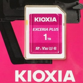 Resim KIOXIA Exceria Plus SD Card 1 TB V30 100/85 MB/sn 4K 