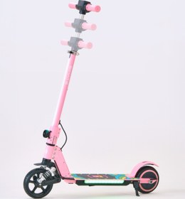 Resim SIMATE Elektrikli Çocuk Scooter 130W | 3 Kademe Hız | Ayarlanabilir Gidon | 21.6V 4.5Ah |Koruma Seti Hediye 