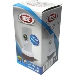 Resim Rose 0.1Db Single Lnb GNYSLR Tek Çıkışlı Model Yağmur Koruma Kapaklı Kolay Kurulum 
