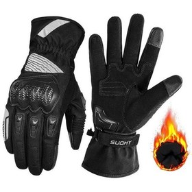 Resim Jokmae Motosiklet Eldivenleri Isıtmalı Sürüş Eldivenleri Darbeye Karşı 