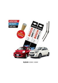 Resim Nissan Micra Silecek Takımı 2011-2018 Aerotwin 