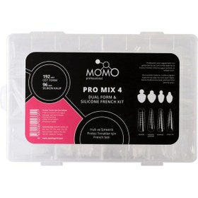 Resim Momo Professional Pro Mix 4 Dual Form & Silicon French Kit 