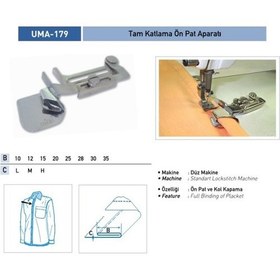 Resim ofisturka Uma tek Katlama Ön Pat Aparatı 20mm/ Uma-179 