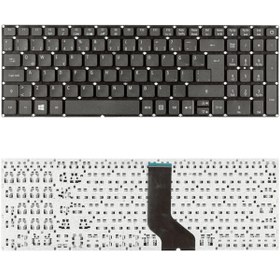 Resim Acer Aspire A315-51-5773, A315-51-39X7 Uyumlu Klavye Tuş Takımı Tuş Seti Siyah Türkçe 