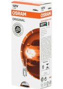 Resim Osram Mini Dipsiz Gösterge Ampul 12V 1.2W T5 2721 10 Adet 