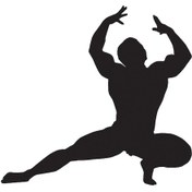 Resim Body Gym Folyo Sticker Derstv1088 50cm Uzunluk Siyah 