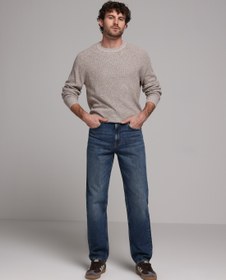 Resim Loose Straight Fit Erkek İndigo Jean Pantolon Colin's