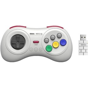 Resim 8bitdo M30 2.4g Kablosuz Gamepad Oyun Kolu Nintendo Switch ,sega 