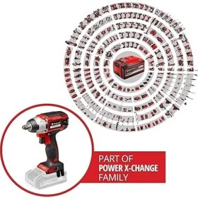 Resim Akülü Darbeli Somun Sıkma Impaxxo 18/230 Power X-Change (Li-Ion, 18 V, 230 Nm, Kömürsüz Motor, Akü ve Şarj Cihazı Dahil Değildir) - 4510080 