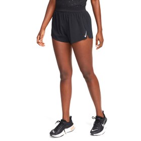 Resim Nike AeroSwift Dri-Fit ADV Kadın Siyah Koşu Şort FN2328-010 