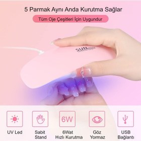 Resim Hymark Mini Jel Tırnak Oje Kurutma Makinesi 